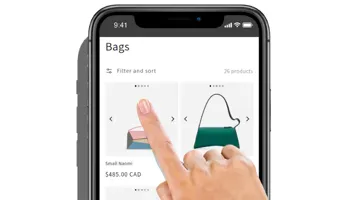 Collection Hover Image Slider Banner