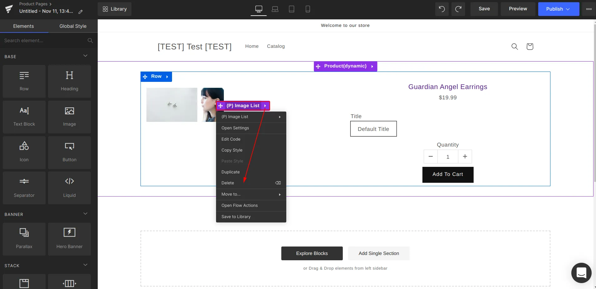 Remove old GemPages gallery