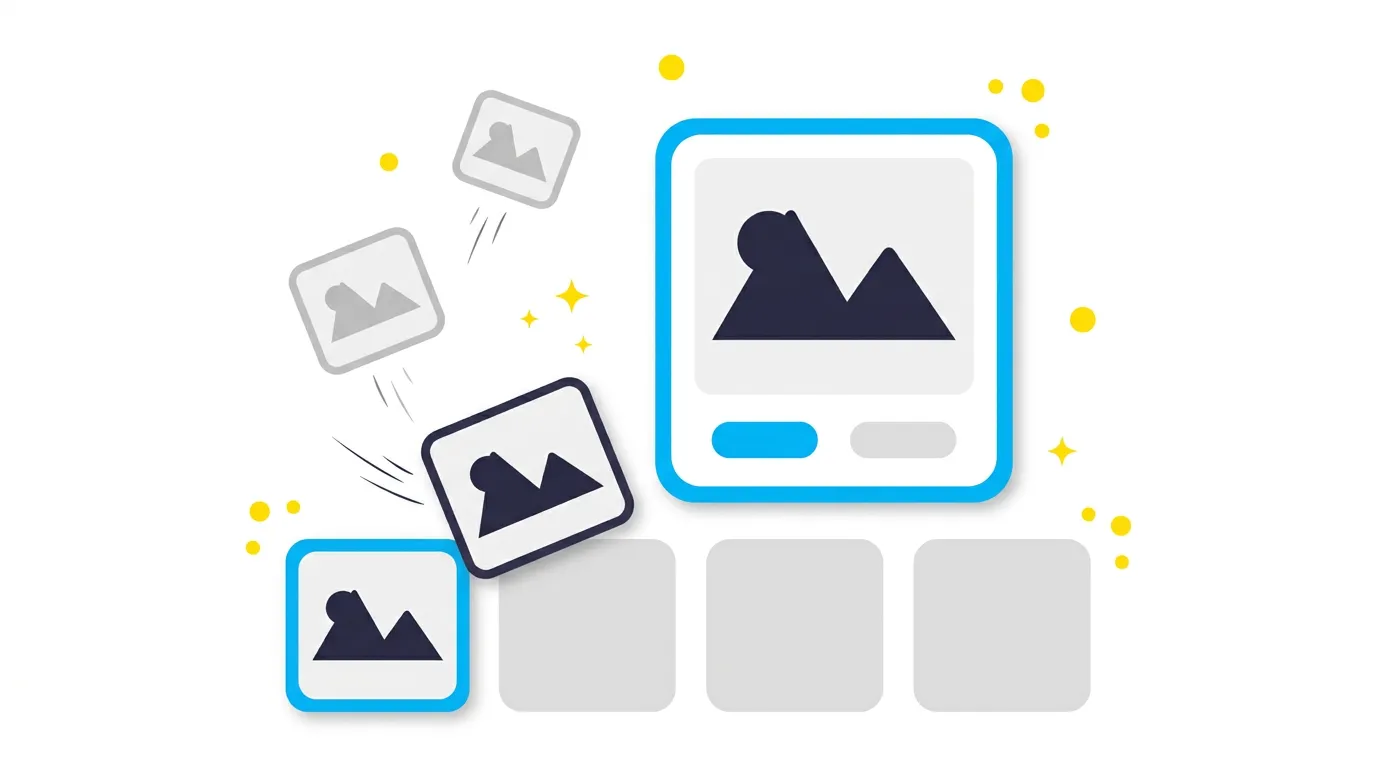 Image slider with horizontal thumbnails positioned below the main product image