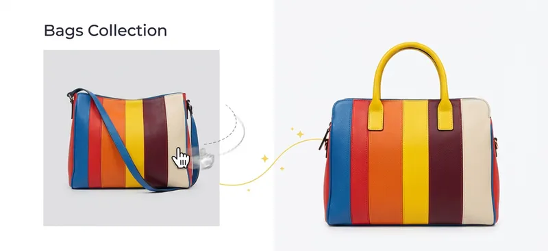 Product card showing second image on hover