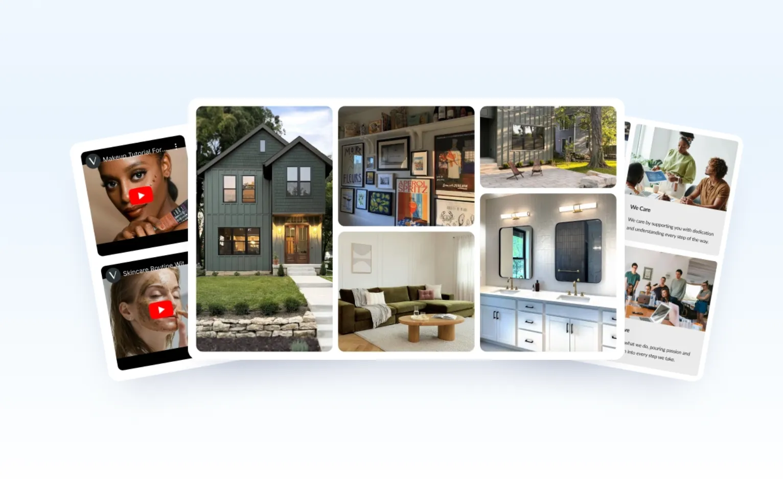 POWR Lookbook Gallery showing a slider gallery with product tagging