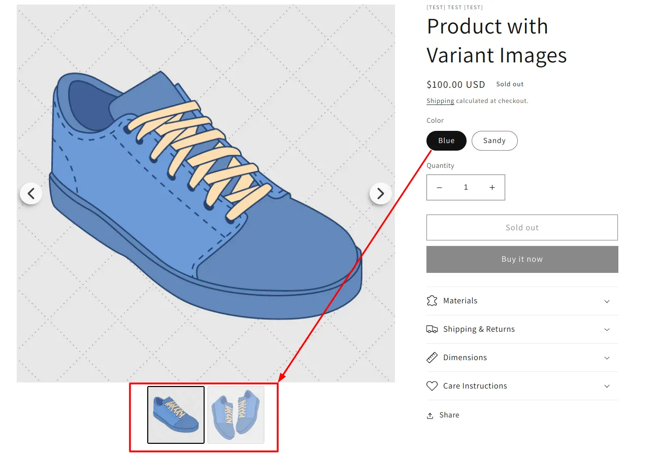 Variant filtered images