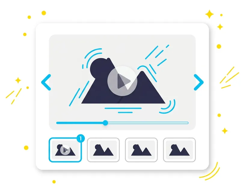 Shopify product page with video as the first gallery slide on page load